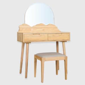 日出獅子山原木梳妝枱