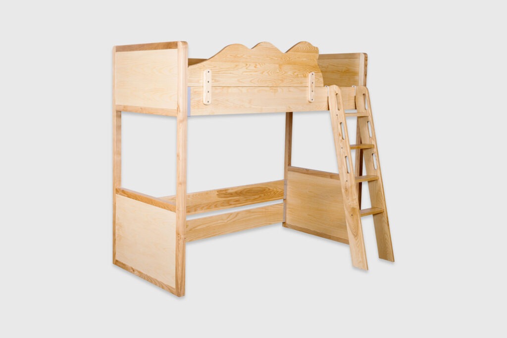 Lion Rock Wooden Mid Sleeper Loft Bed